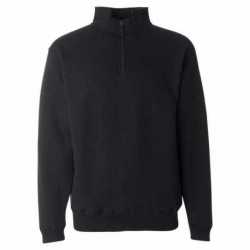 J America 8634 Heavyweight Fleece Quarter-Zip Sweatshirt
