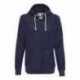 J America 8694 Women's French Terry Sport Lace Scuba Hooded Pullover