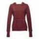 J America 8912 Women's Zen Fleece Hooded Sweatshirt