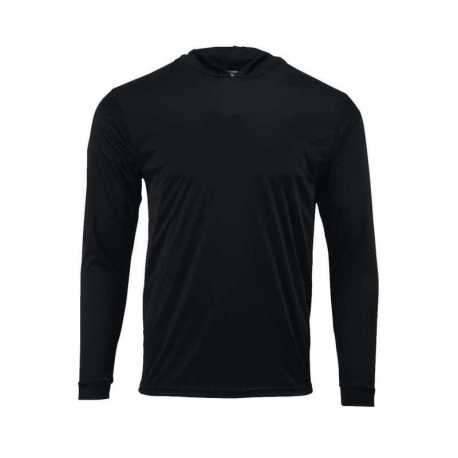 Paragon 221Y Youth Bahama Performance Hooded Long Sleeve T-Shirt