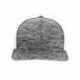 Pacific Headwear 106C Aggressive Heather Trucker Snapback Cap