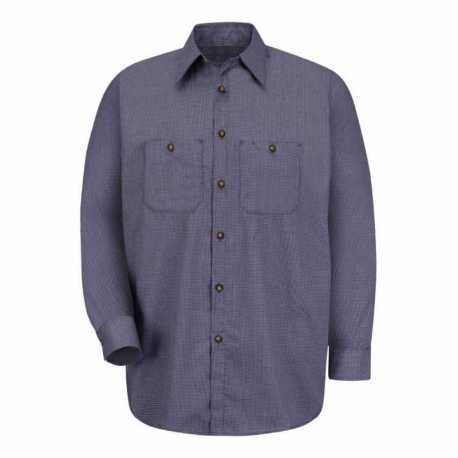 Red Kap SP10T Premium Long Sleeve Work Shirt - Tall Sizes