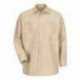 Red Kap SP14T Industrial Long Sleeve Work Shirt - Tall Sizes