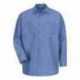 Red Kap SP14T Industrial Long Sleeve Work Shirt - Tall Sizes