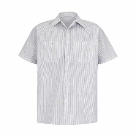 Red Kap SP20T Premium Short Sleeve Work Shirt - Tall Sizes