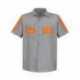 Red Kap SP24ET Enhanced Visibility Industrial Work Shirt - Tall Sizes