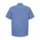 Red Kap SP24T Industrial Short Sleeve Work Shirt - Tall Sizes