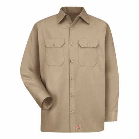 Red Kap ST52T Utility Long Sleeve Work Shirt - Tall Sizes