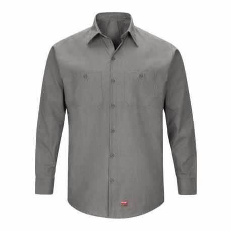 Red Kap SX10T Mimix Long Sleeve Work Shirt - Tall Sizes