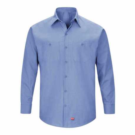 Red Kap SX10T Mimix Long Sleeve Work Shirt - Tall Sizes