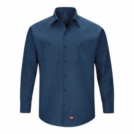 Red Kap SX10T Mimix Long Sleeve Work Shirt - Tall Sizes