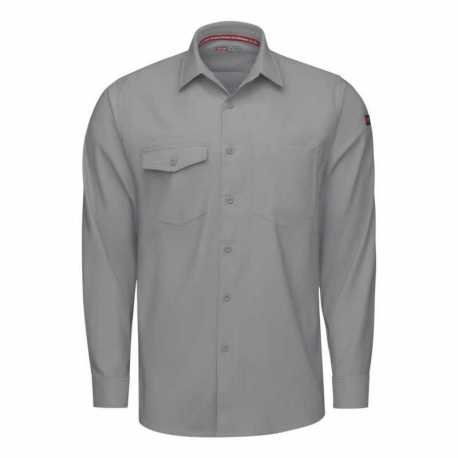 Red Kap TSM4T Cooling Long Sleeve Work Shirt - Tall Sizes