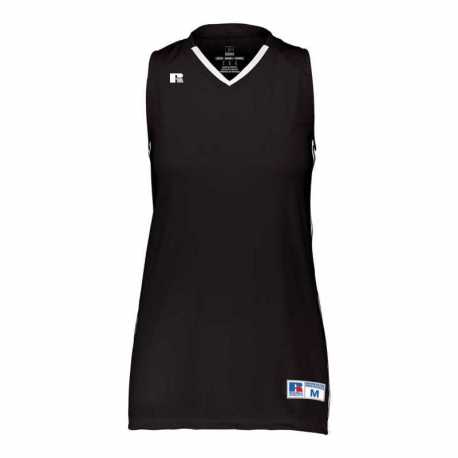 Russell Athletic 4B1VTX Women's Legacy V-Neck Basketball Jersey