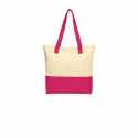 Port Authority BG414 Colorblock Cotton Tote