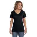 Anvil 392A Ladies' Ringspun Featherweight V-Neck T-Shirt