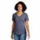 AllMade AL2303 Women's Recycled Blend V-Neck Tee