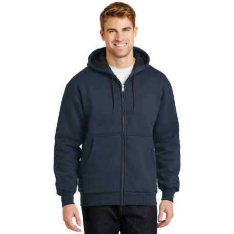CornerStone CS620 Heavyweight Full-Zip Hooded Sweatshirt with Thermal Lining
