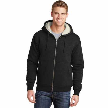 CornerStone CS625 Heavyweight Sherpa-Lined Hooded Fleece Jacket