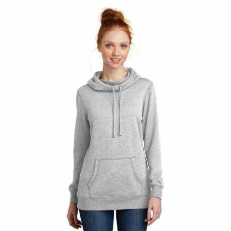 District DM493 Women's Lightweight Fleece Hoodie