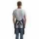 Artisan Collection by Reprime RP121 Unisex 'Barley' Contrast Stitch Recycled Bib Apron