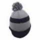 Pacific Headwear 641K Knit Fold-Over Pom-Pom Beanie