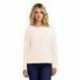 District DT672 Women's Featherweight French Terry Long Sleeve Crewneck