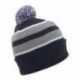 Pacific Headwear 641K Knit Fold-Over Pom-Pom Beanie