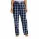 District DT2800 Women's Flannel Plaid Pant
