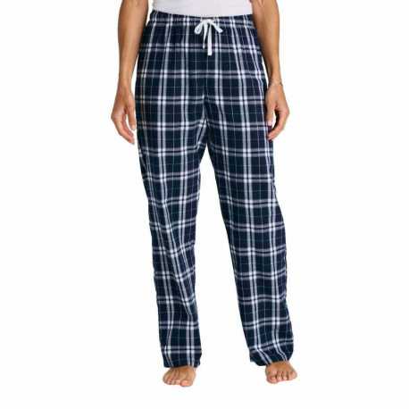 District DT2800 Women's Flannel Plaid Pant