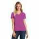 District DM1190L Women's Perfect Blend CVC V-Neck Tee