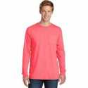 Port & Company PC099LSP Beach Wash Garment-Dyed Long Sleeve Pocket Tee