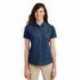 Port & Company LSP11 Ladies Short Sleeve Value Denim Shirt