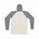 LAT 6917 Men's Hooded Raglan Long Sleeve Fine Jersey T-Shirt