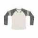 LAT 3534 Ladies Gameday Mash-Up Long Sleeve Fine Jersey T-Shirt