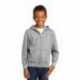 Port & Company PC90YZH Youth Core Fleece Full-Zip Hooded Sweatshirt