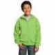 Port & Company PC90YZH Youth Core Fleece Full-Zip Hooded Sweatshirt