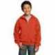 Port & Company PC90YZH Youth Core Fleece Full-Zip Hooded Sweatshirt