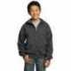 Port & Company PC90YZH Youth Core Fleece Full-Zip Hooded Sweatshirt