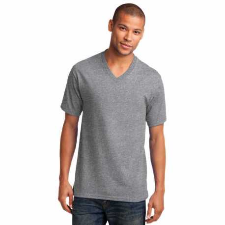 Port & Company PC54V Core Cotton V-Neck Tee