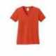 Port & Company LPC54V Ladies Core Cotton V-Neck Tee