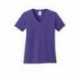 Port & Company LPC54V Ladies Core Cotton V-Neck Tee