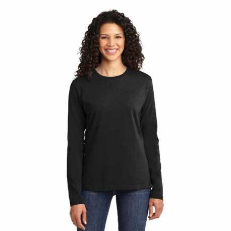 Port & Company LPC54LS Ladies Long Sleeve Core Cotton Tee