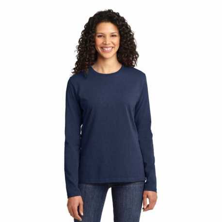 Port & Company LPC54LS Ladies Long Sleeve Core Cotton Tee