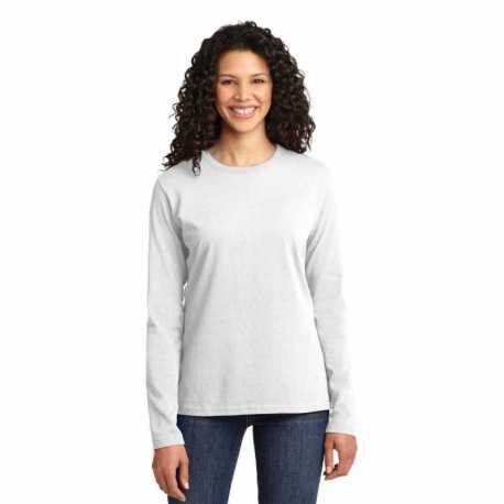 Port & Company LPC54LS Ladies Long Sleeve Core Cotton Tee