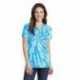 Port & Company LPC147V Ladies Tie-Dye V-Neck Tee