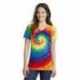 Port & Company LPC147V Ladies Tie-Dye V-Neck Tee