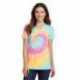 Port & Company LPC147V Ladies Tie-Dye V-Neck Tee