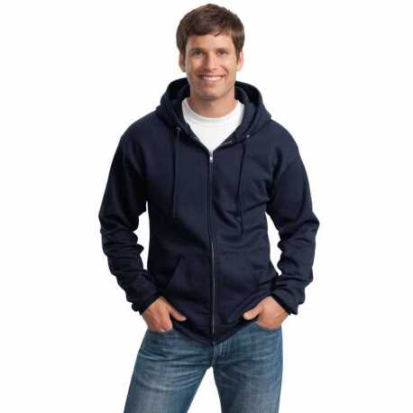 Port & Company PC90ZHT Tall Essential Fleece Full-Zip Hooded Sweatshirt