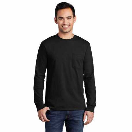 Port & Company PC61LSPT Tall Long Sleeve Essential Pocket Tee