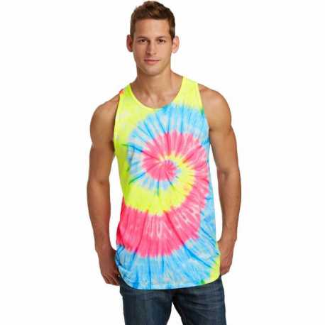 Port & Company PC147TT Tie-Dye Tank Top